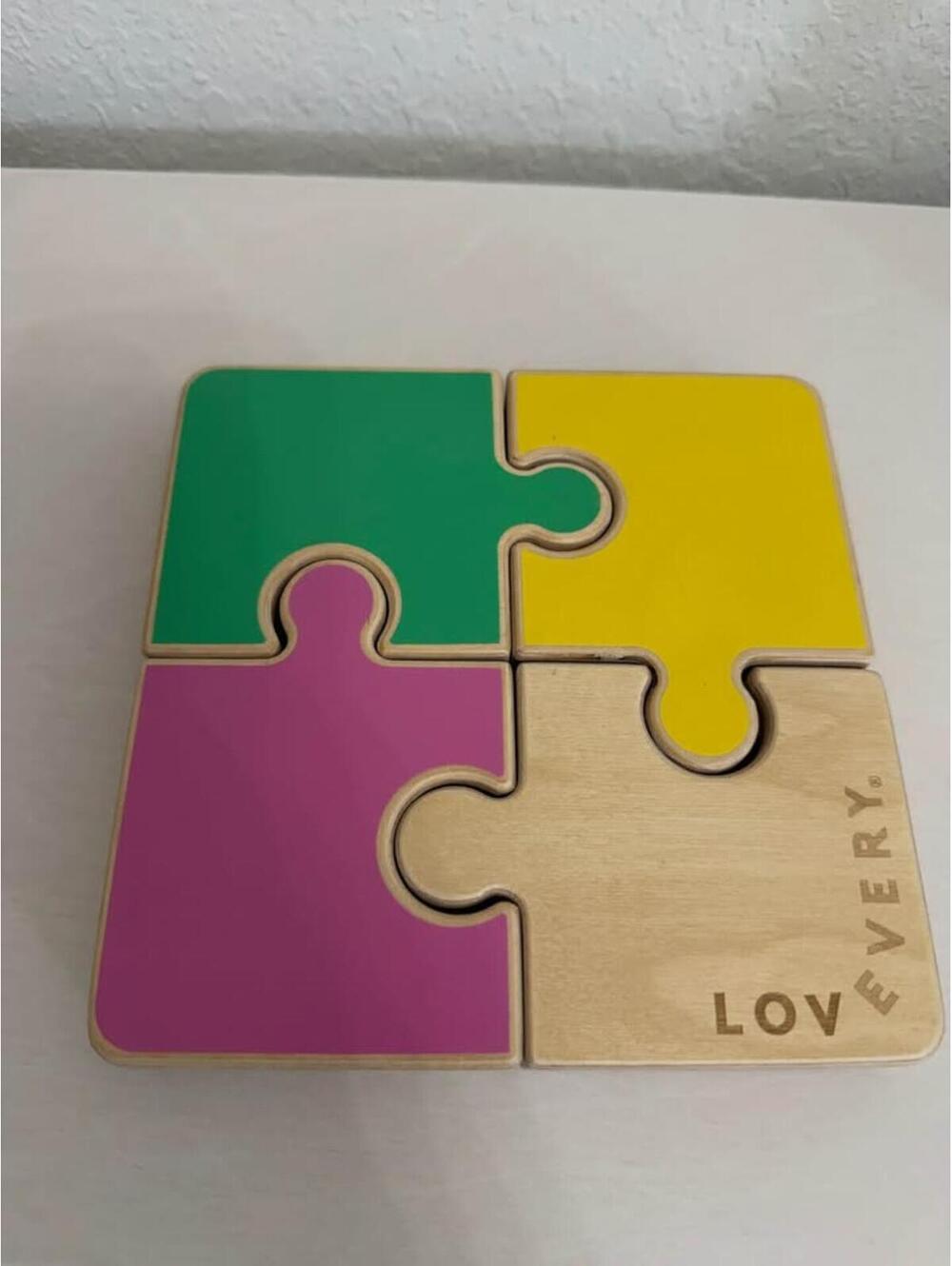 • Baby • Lovevery Chunky Wooden Jigsaw Puzzle